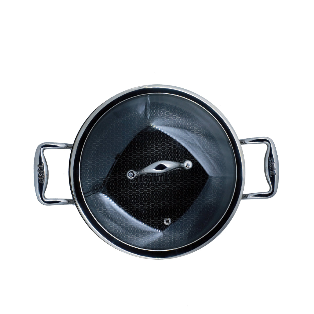 Artisan Hybrid Triply Hexaridge Casserole (16CM / 18CM / 20CM / 24CM – SS)