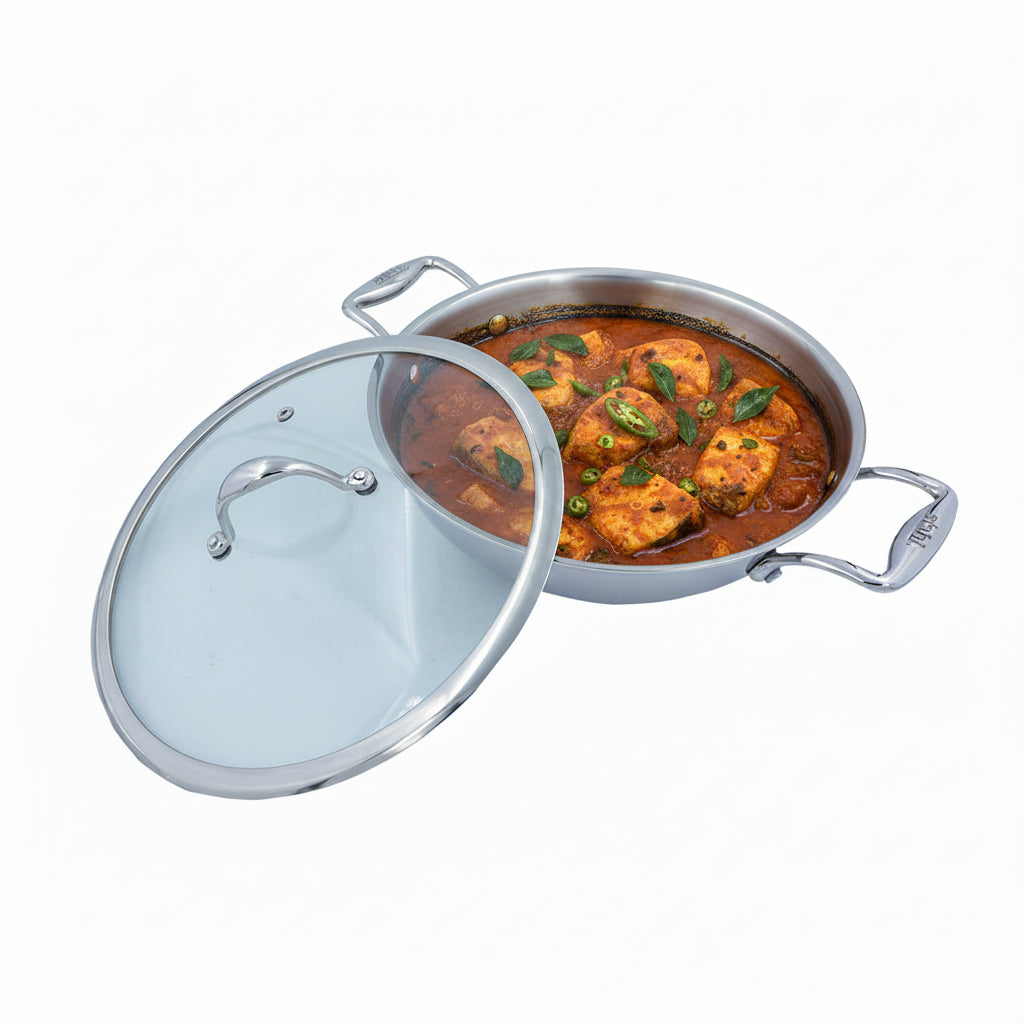 Artisan Hybrid Kadhai (24CM / 26CM / 28CM – SS)