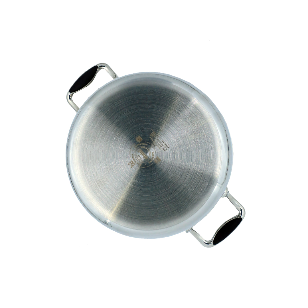 Artisan Hybrid Triply Hexaridge Casserole (16CM / 18CM / 20CM / 24CM – SS)