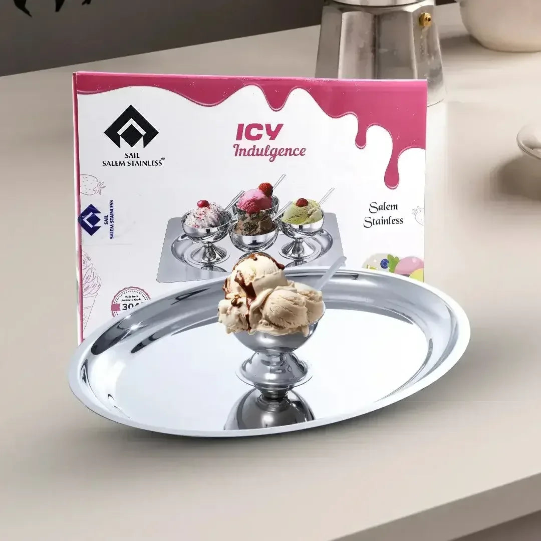 SAIL 13 Pcs Ice Cream Set - Ramss Salem Stainless