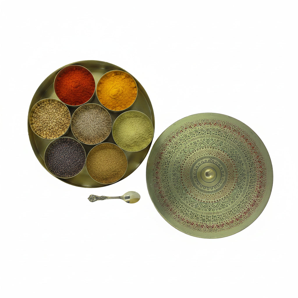 Ultima Brass Spice Box 25G / 75G Brass