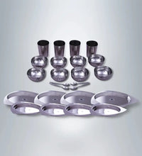 SAIL Salem Stainless 24 Pcs Symphony Dinner Set - Ramss Salem Stainless