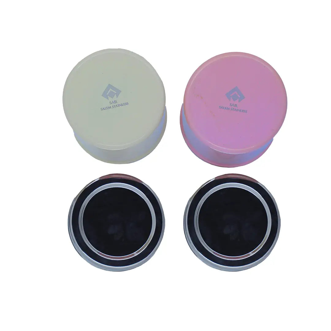 SAIL 2 Pcs Coloured Storage Set (1000ml – Sandal & Light Pink)