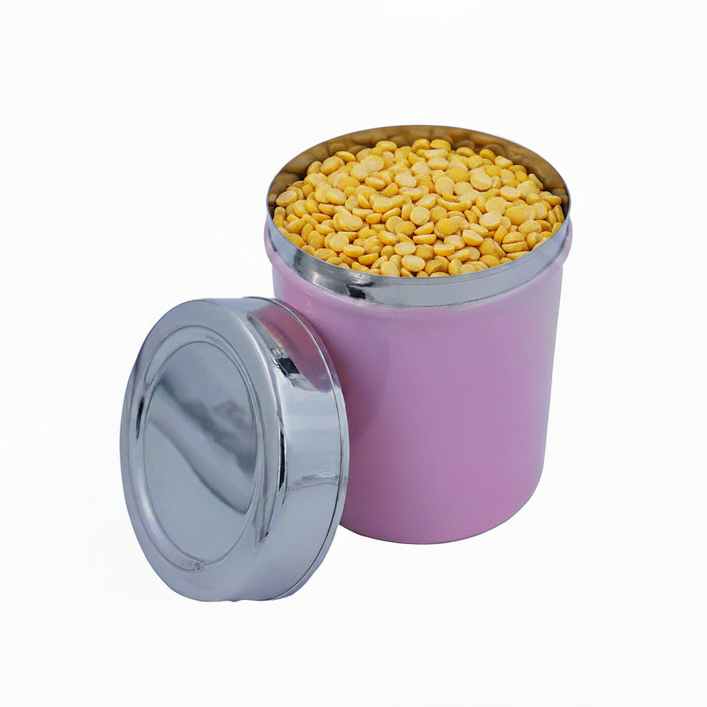 SAIL 2 Pcs Coloured Storage Set (1000ml – Sandal & Light Pink)