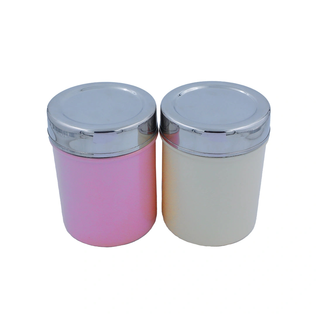 SAIL 2 Pcs Coloured Storage Set (1000ml – Sandal & Light Pink)