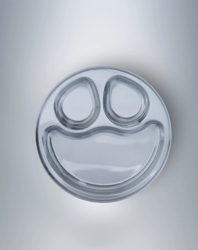 SAIL Salem Stainless MICKEY MOUSE 3 in 1 Compartment Plate