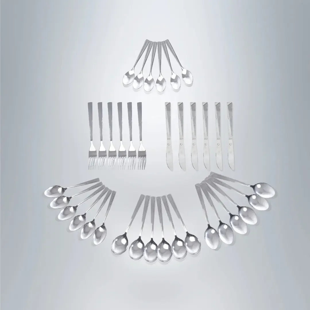 SAIL 36Pcs Raga Cutlery Set With Gift Box - Ramss Salem Stainless