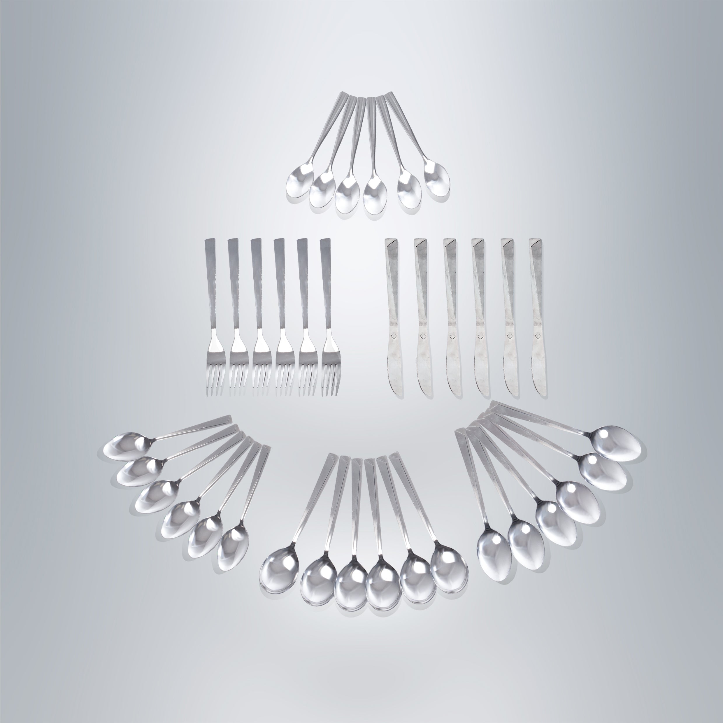 SAIL 36Pcs Raga Cutlery Set With Gift Box