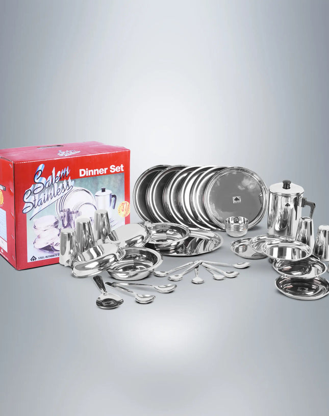 SAIL Salem Stainless 37 Pcs Dinner Set