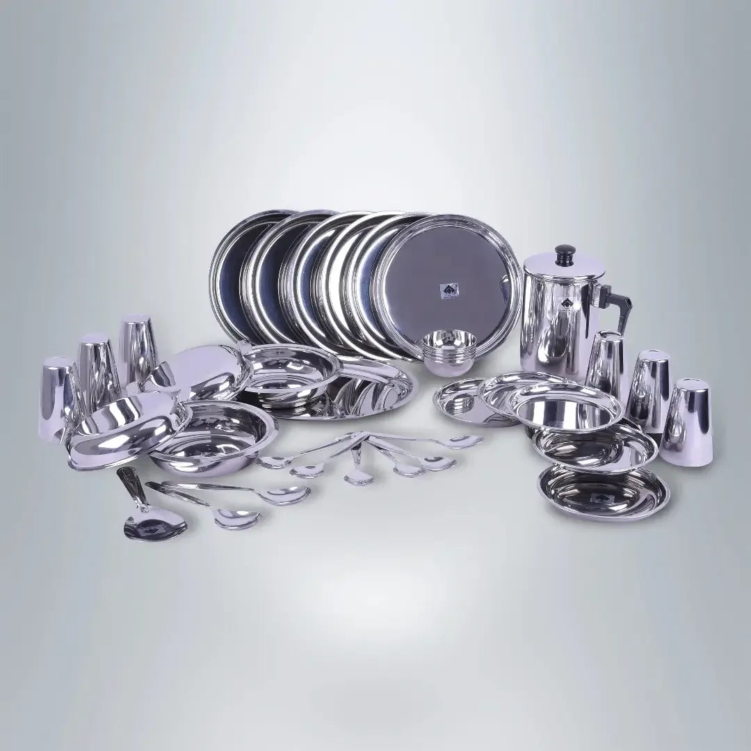 SAIL Salem Stainless 37 Pcs Dinner Set - Ramss Salem Stainless