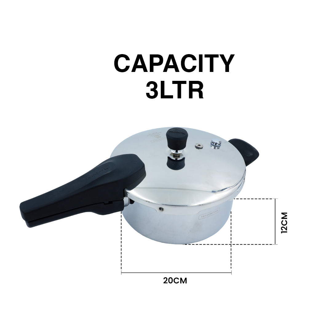 Aero Arc Pressure Cooker (1.5L / 2L / 3L / 3.5L / 5L – SS)