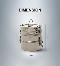 SAIL Salem Stainless 3 Layer Lunch Box - Ramss Salem Stainless