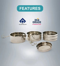 SAIL Salem Stainless 3 Layer Lunch Box - Ramss Salem Stainless