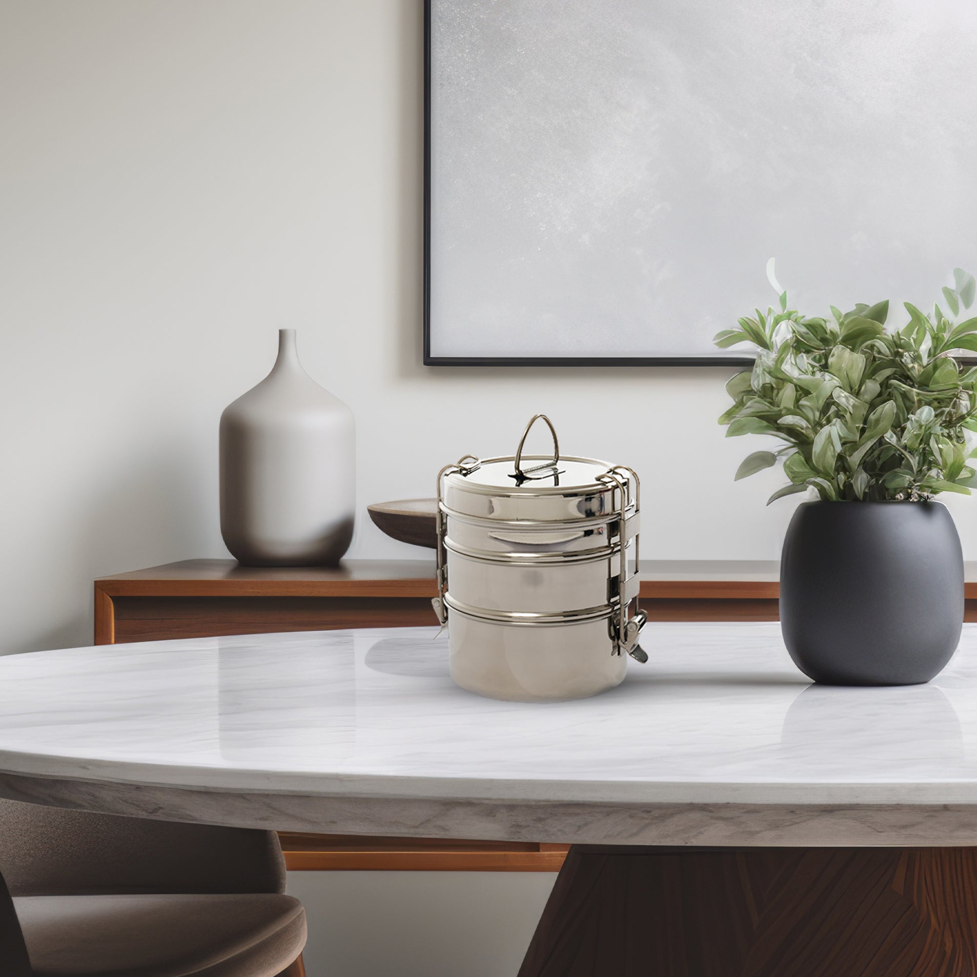 SAIL Salem Stainless 4 Layer Lunch Box
