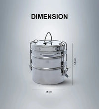 SAIL Salem Stainless 3 Layer Lunch Box - Ramss Salem Stainless