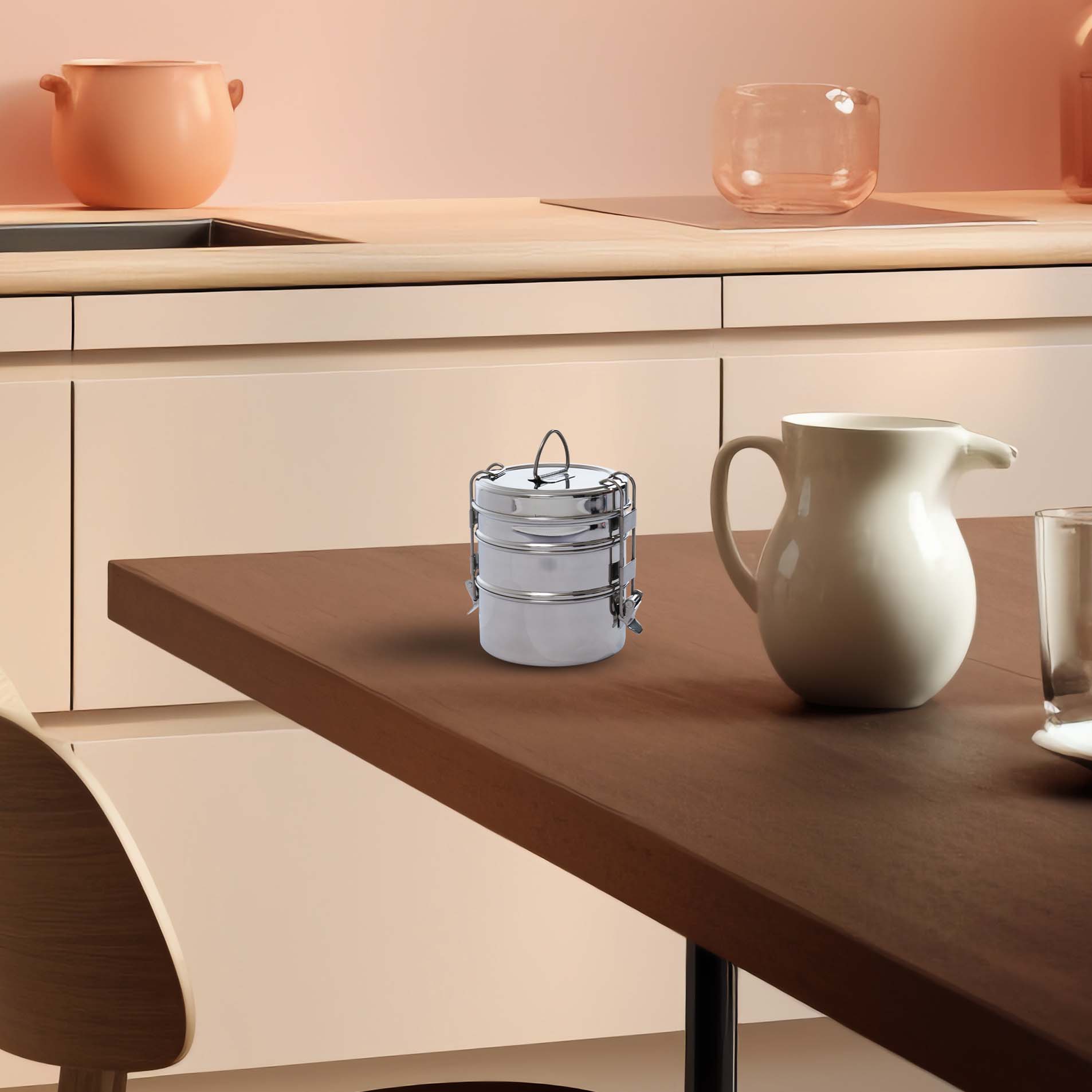 SAIL Salem Stainless 3 Layer Lunch Box