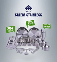 SAIL Salem Stainless 46 Pcs Odyssey Dinner Set - Ramss Salem Stainless
