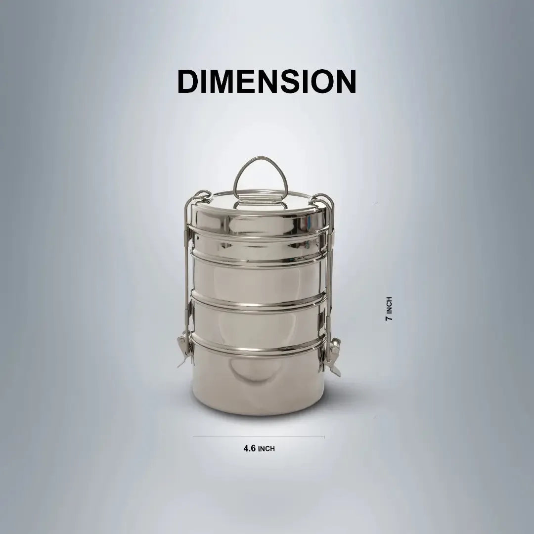 SAIL Salem Stainless 4 Layer Lunch Box - Ramss Salem Stainless