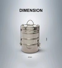 SAIL Salem Stainless 4 Layer Lunch Box - Ramss Salem Stainless