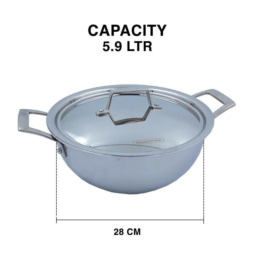Deep Kadai 20cm/22cm/24cm/28cm/32cm