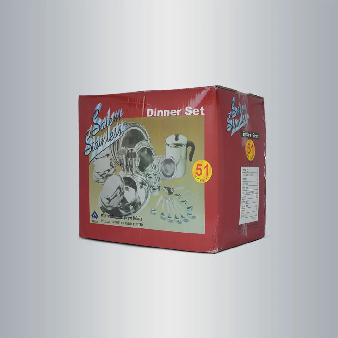 SAIL 51 Pcs Stainless Steel Dinner Set