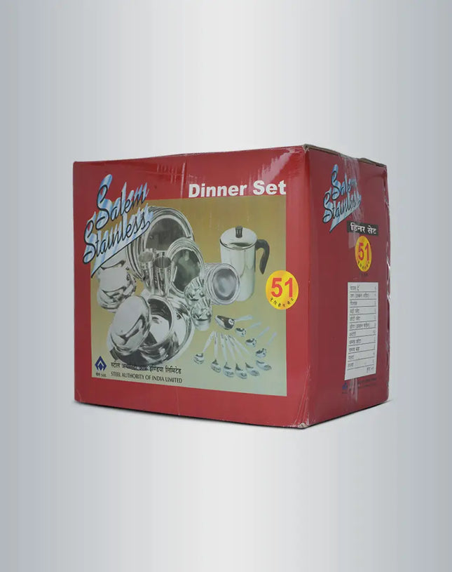 SAIL 51 Pcs Stainless Steel Dinner Set