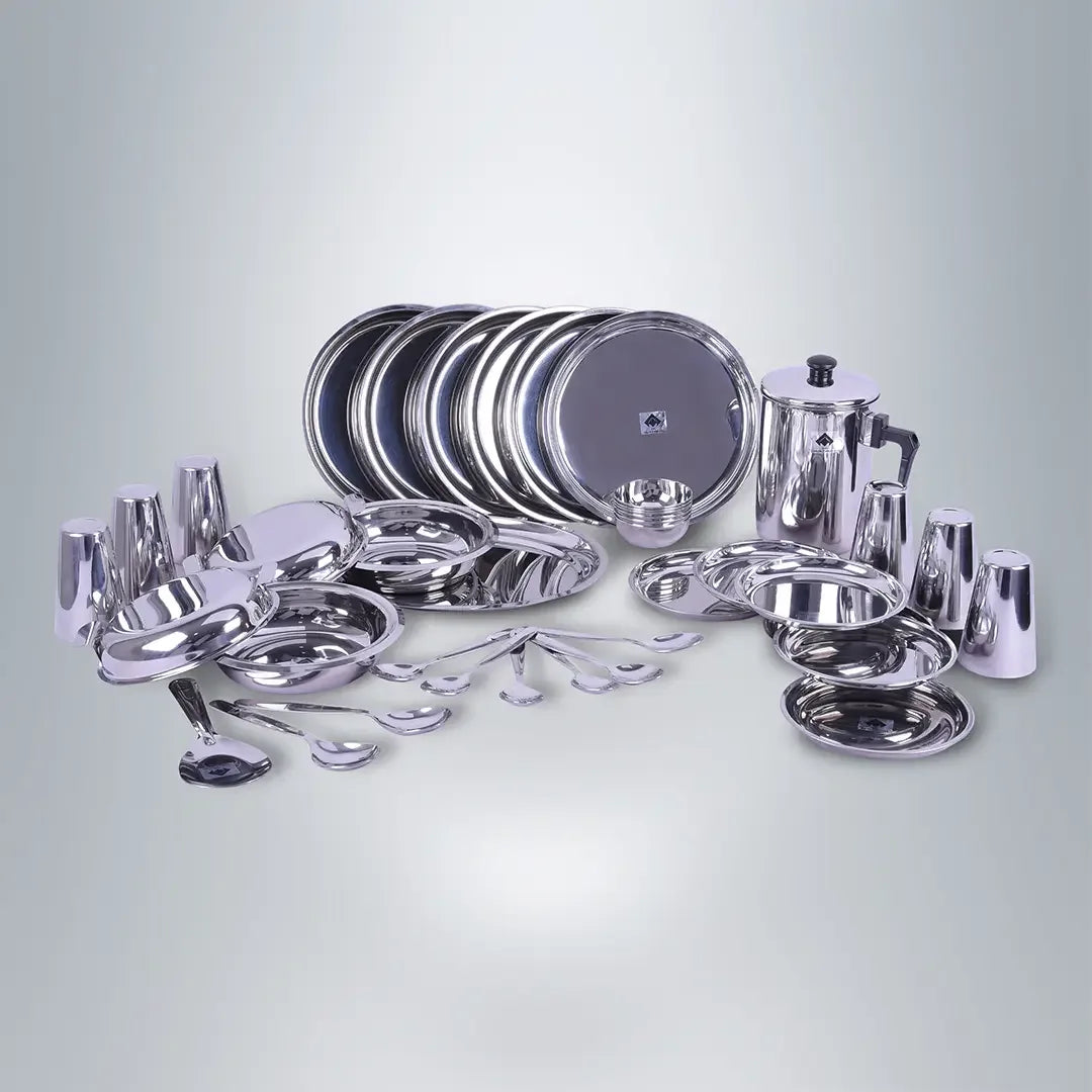 SAIL 51 Pcs Stainless Steel Dinner Set