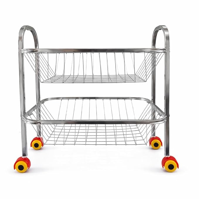 Square Veg Trolly (2 / 3 / 4 TIER – SS)