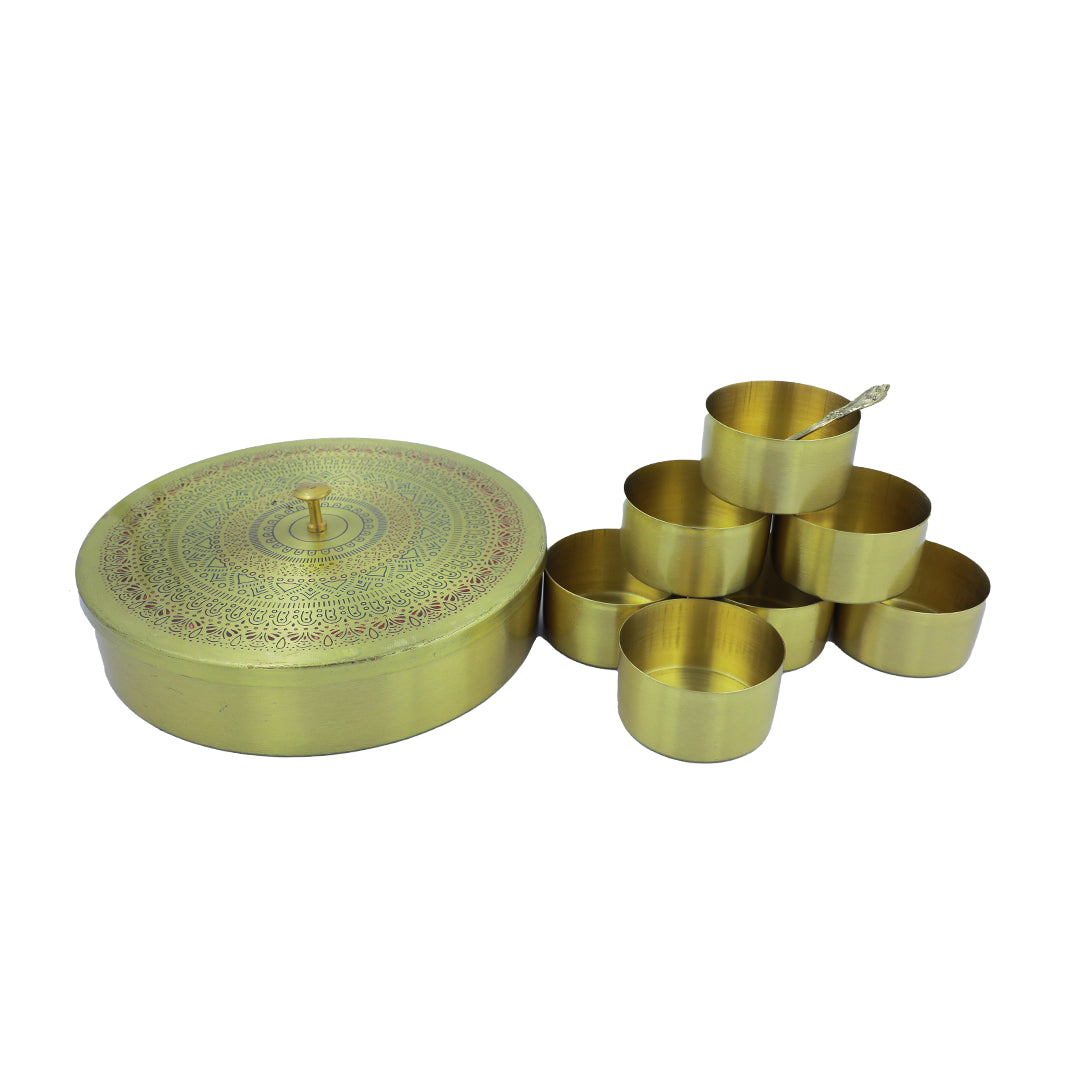Ultima Brass Spice Box 25G / 75G Brass