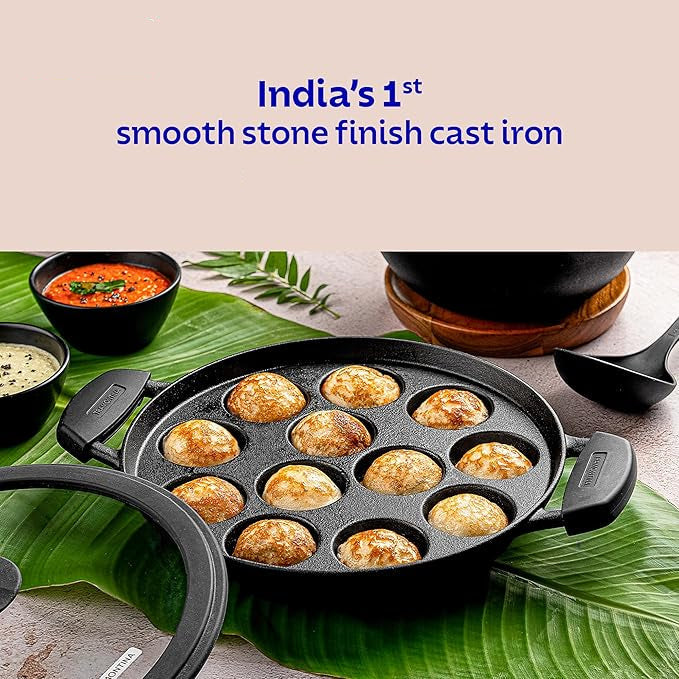 Cookware Panniyarkal 20CM / 26CM – Cast Iron