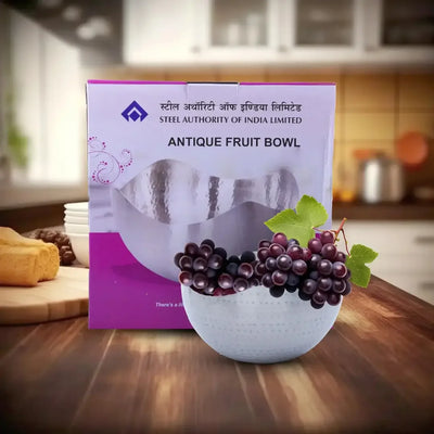 SAIL Met Arabian Fruit Bowl (Antique) - Ramss Salem Stainless