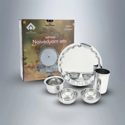 SAIL Arpan Naivedyam Set - Ramss Salem Stainless