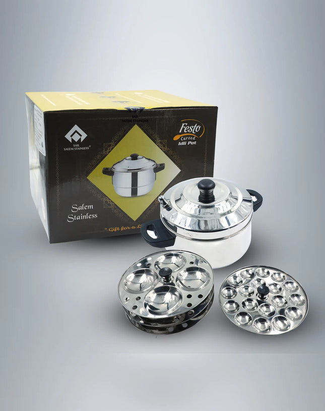 SAIL Curved Idli Pot