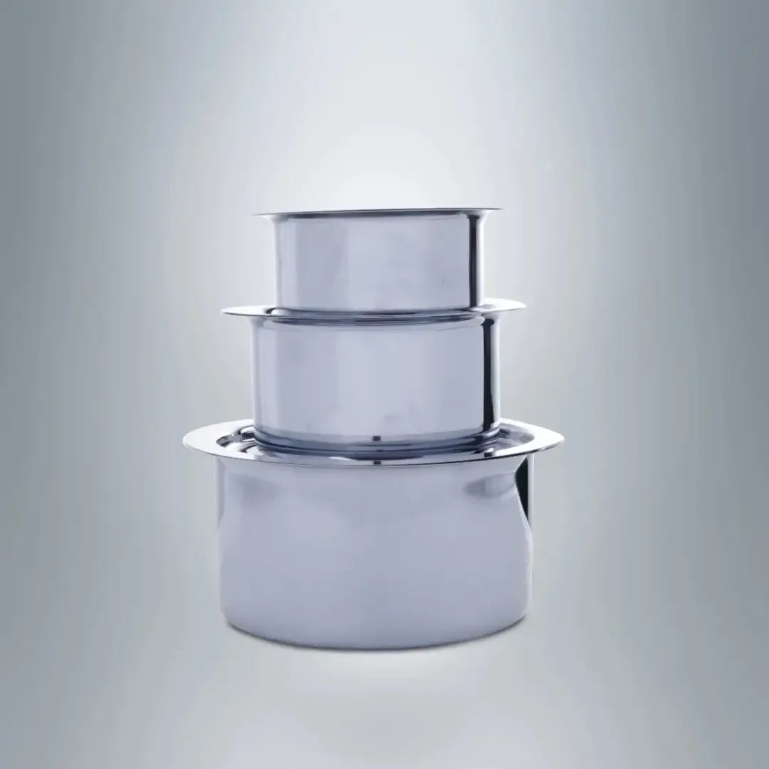 SAIL 3 Pcs Diamond Tope Set - Ramss Salem Stainless