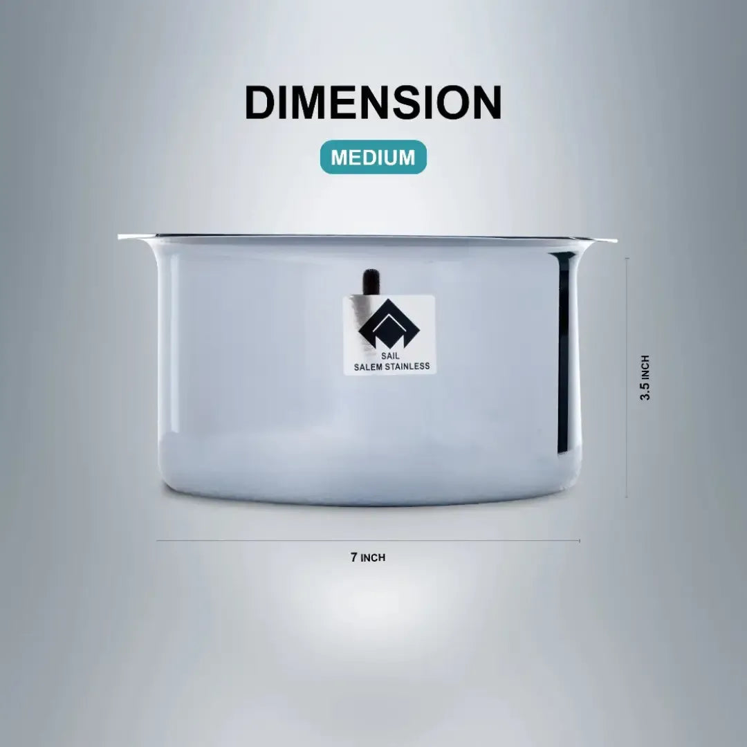 SAIL 3 Pcs Diamond Tope Set - Ramss Salem Stainless