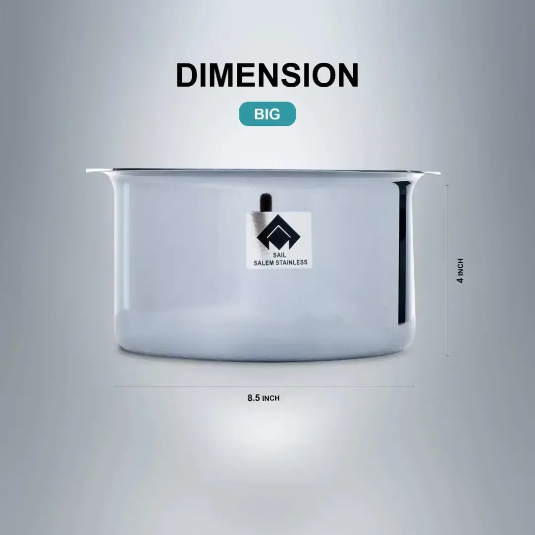 SAIL 3 Pcs Diamond Tope Set - Ramss Salem Stainless