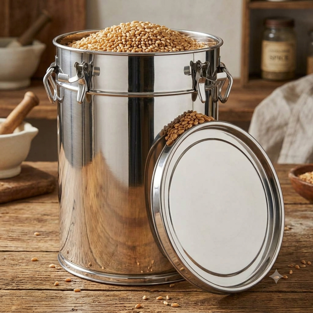 Lock Pawali Rice Drum