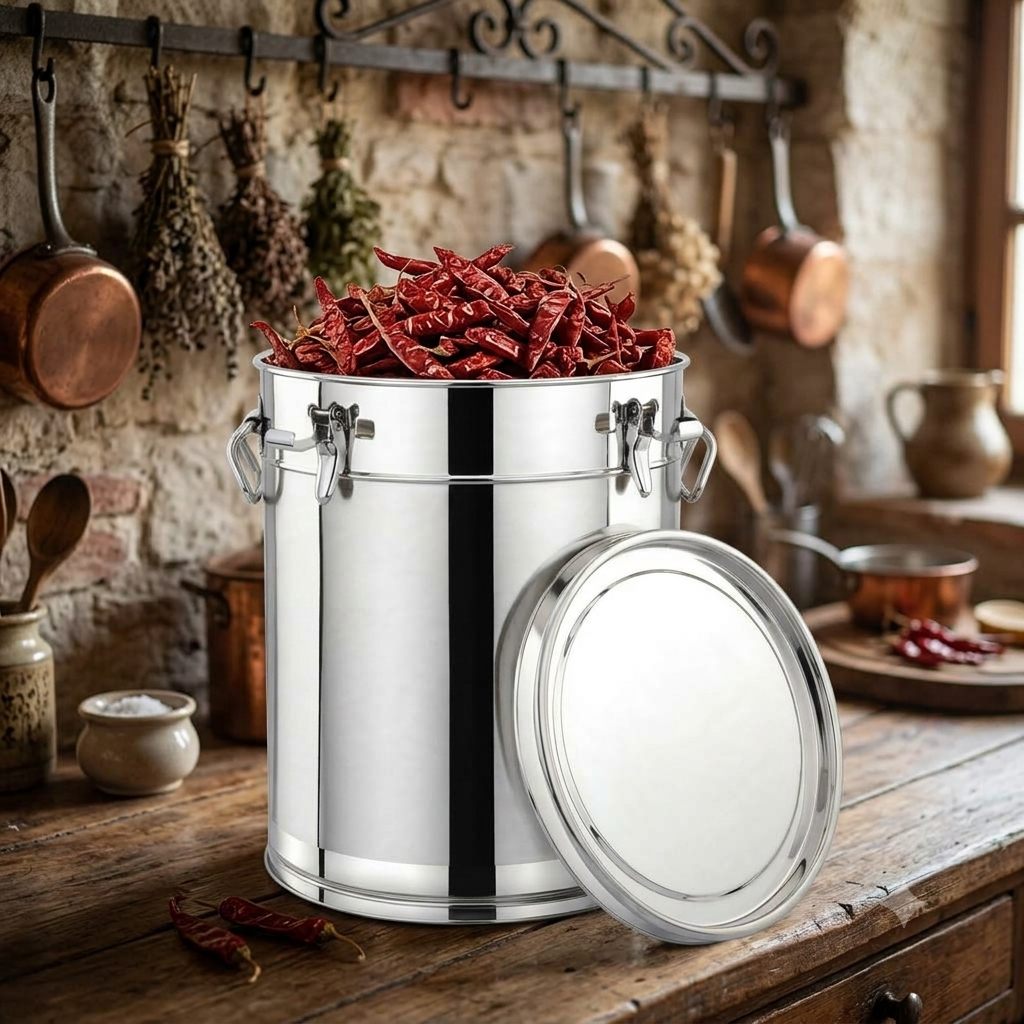 Lock Pawali Rice Drum