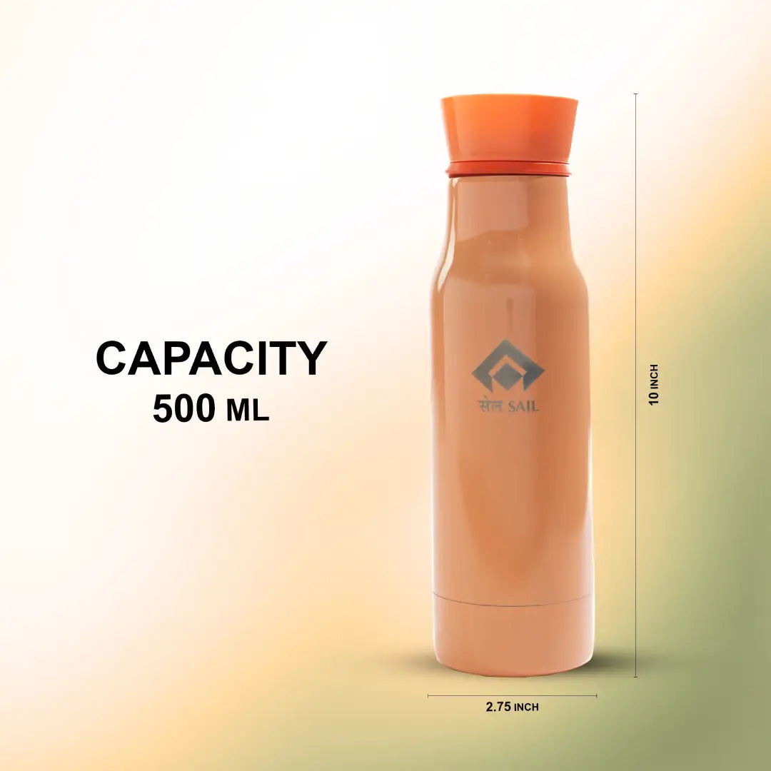 HOME_OFFICEVACUUMFLASK_Orange_Slide10Dimension500ml