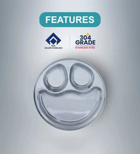 SAIL Salem Stainless MICKEY MOUSE 3 in 1 Compartment Plate - Ramss Salem Stainless