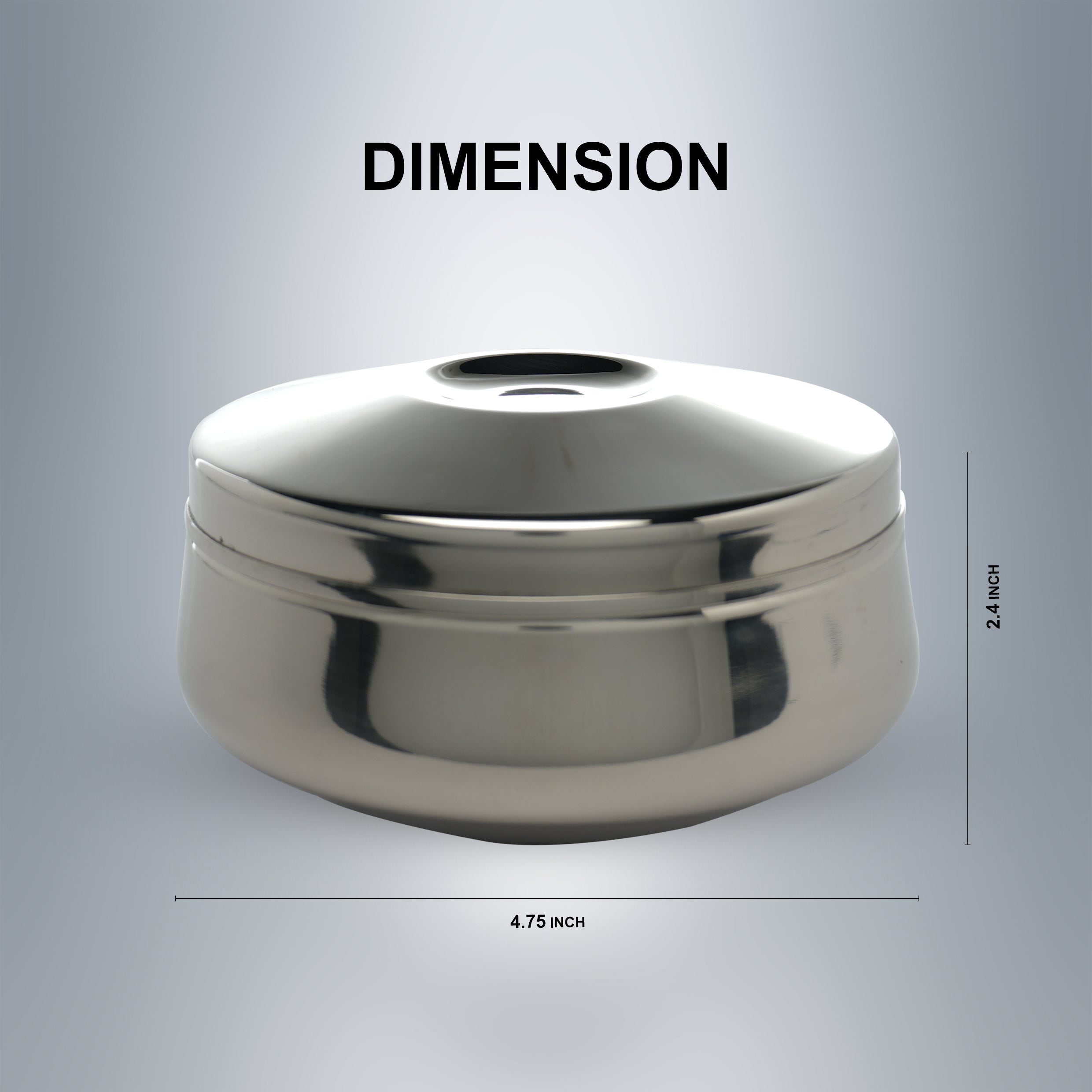 SAIL Salem Stainless Nuts Container with Lid(Ambrosia) Set of 4
