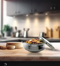 SAIL Salem Stainless Nuts Container with Lid(Ambrosia) Set of 4 - Ramss Salem Stainless