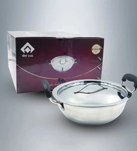 SAIL Premium Kadai – 24CM Heavy-Duty Stainless Steel - Ramss Salem Stainless