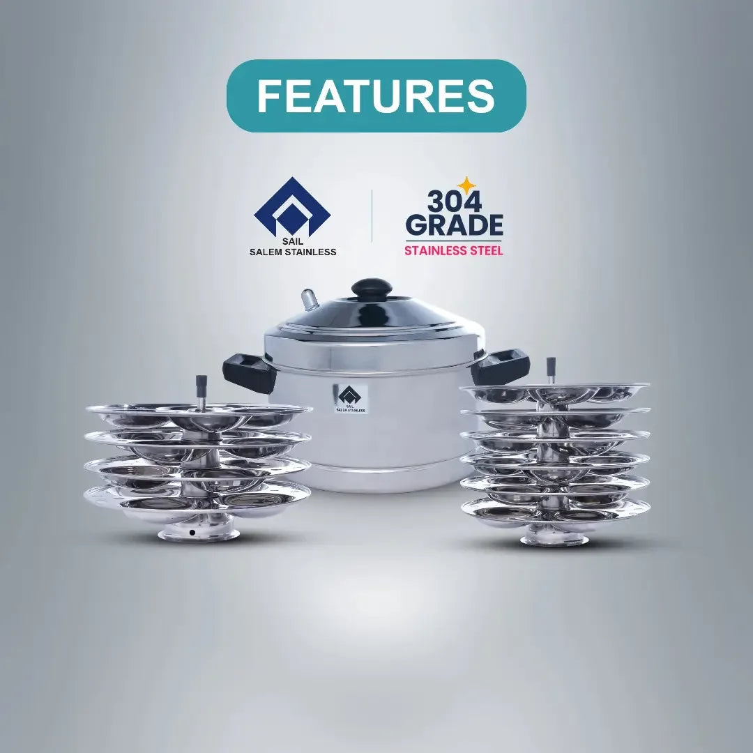 SAIL Idly Cooker - Ramss Salem Stainless