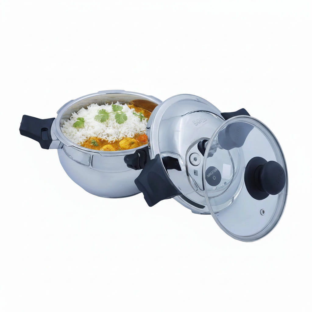 Bellino Pressure Cooker (1.8L / 3.4L / 5.4L – SS)