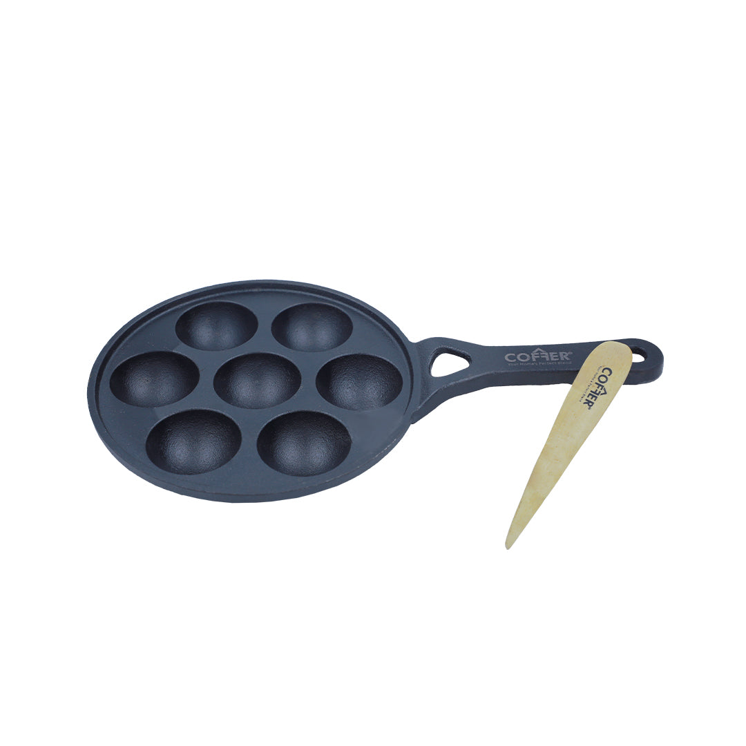 Cast Iron Panniyarkal 7 Pit 12 pit 20CM 26CM Cast Iron