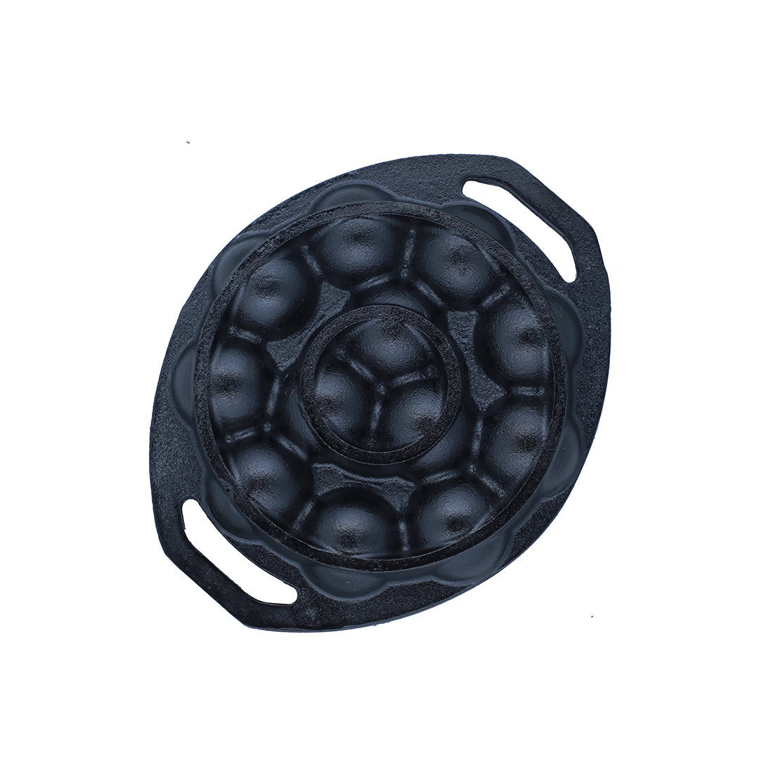 Cast Iron Panniyaram Maker 12 Pit Cast Iron