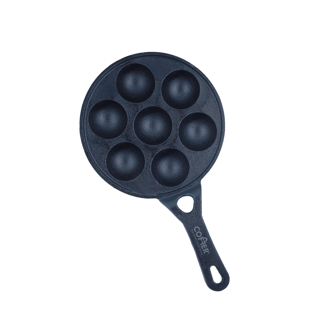 Cast Iron Panniyarkal 7 Pit 12 pit 20CM 26CM Cast Iron