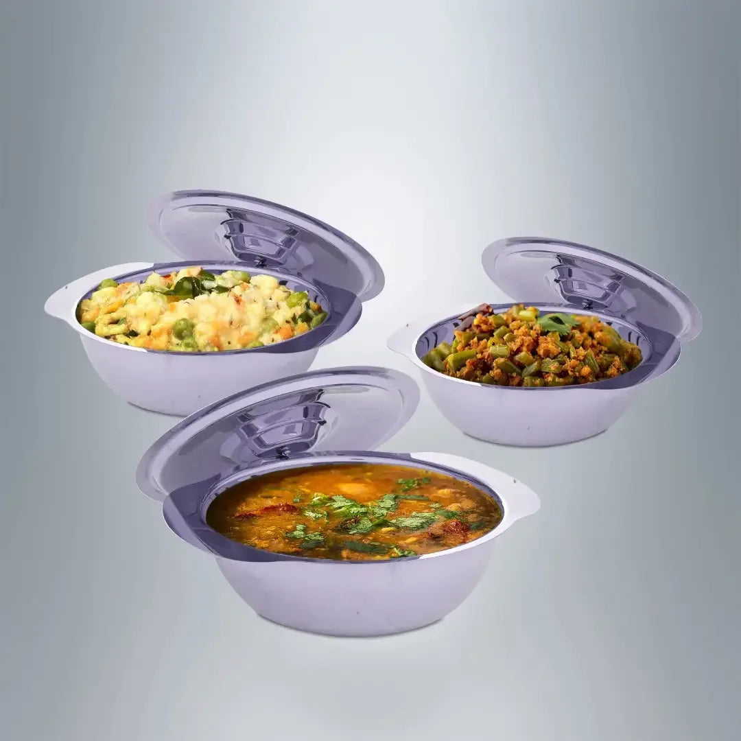 SAIL 3 PCS Salad Bowl Set - Ramss Salem Stainless