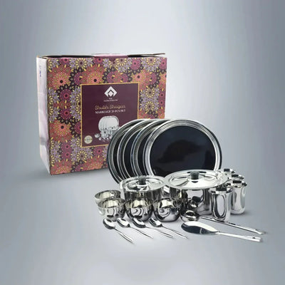SAIL 20 Pcs Shubh Shagun Marriage Set - Ramss Salem Stainless